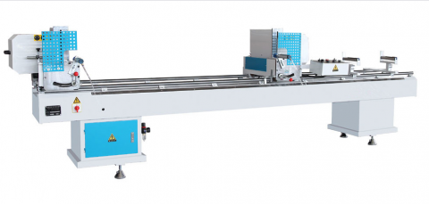 鋁塑型材雙頭雙角切割鋸